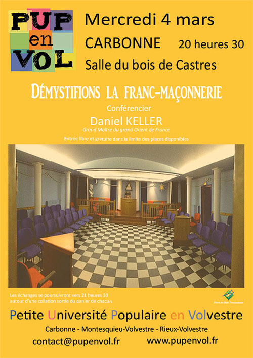 Démystifions la franc-maçonnerie