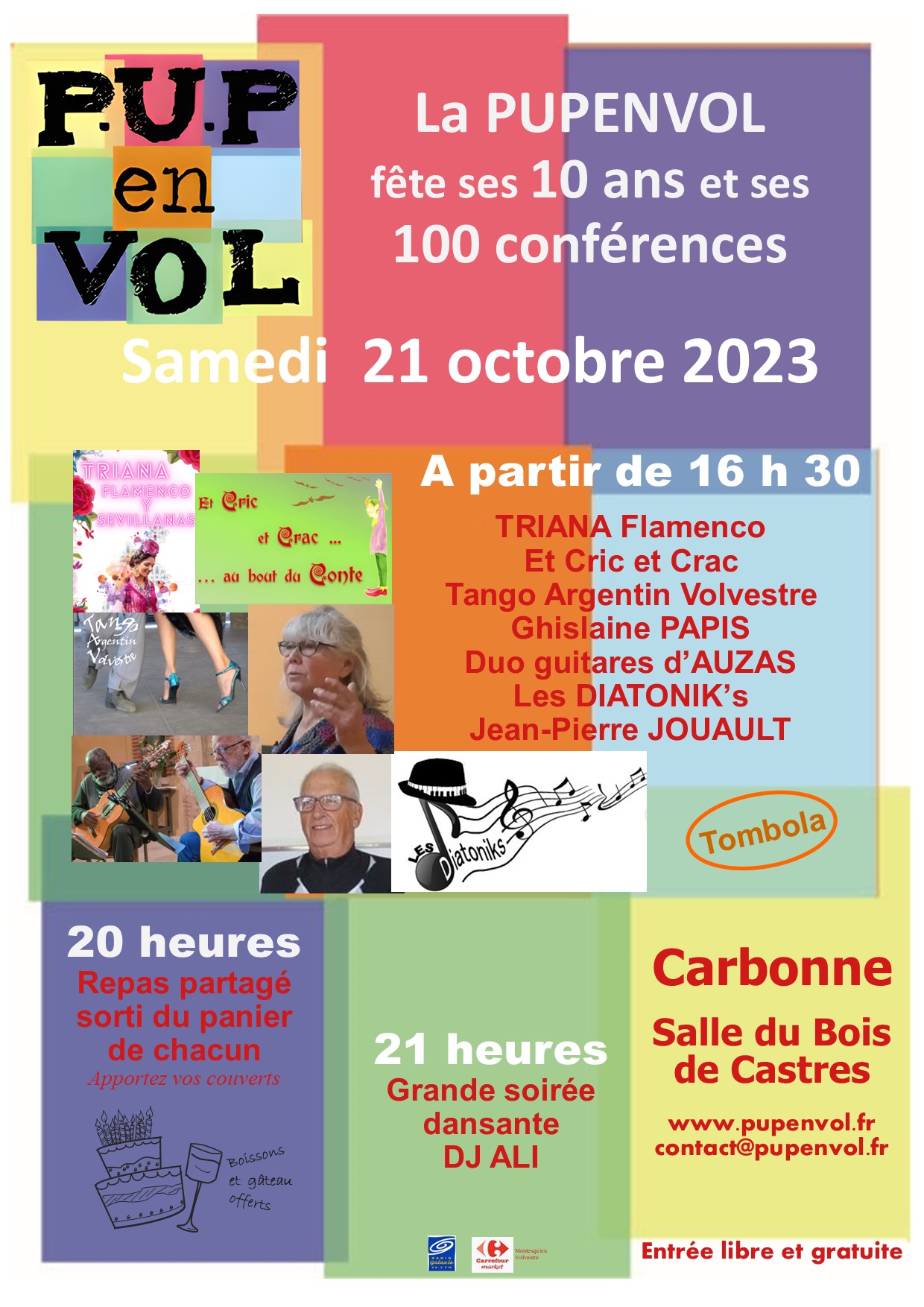 PUPENVOL fête son 10ème anniversaire et sa 100ème conférence