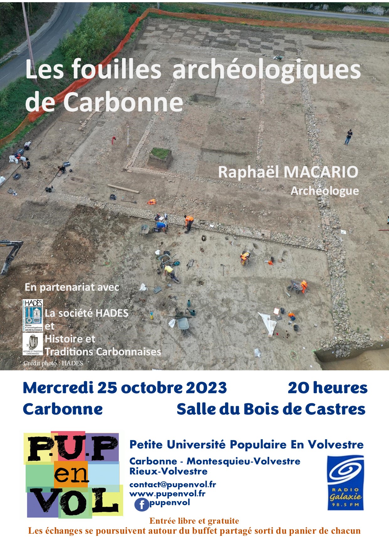 Les fouilles archéologiques de Carbonne