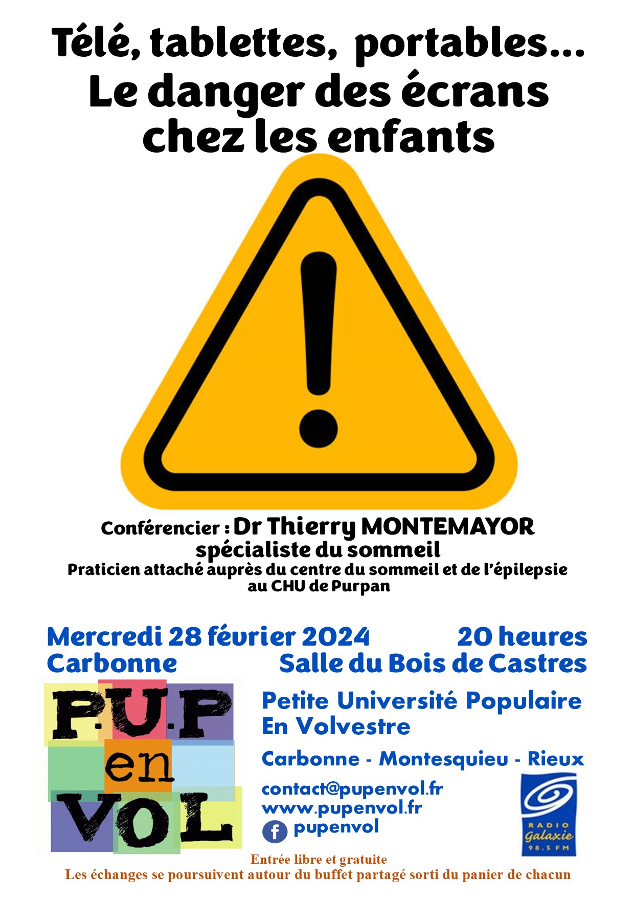 Le danger des écrans sur les enfants